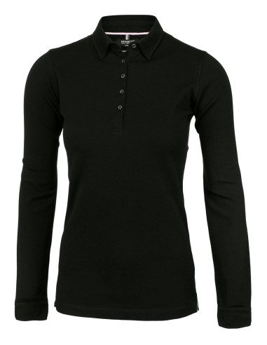 NIM-CARL-L-Carlington pour femme – polo manches longues deluxe