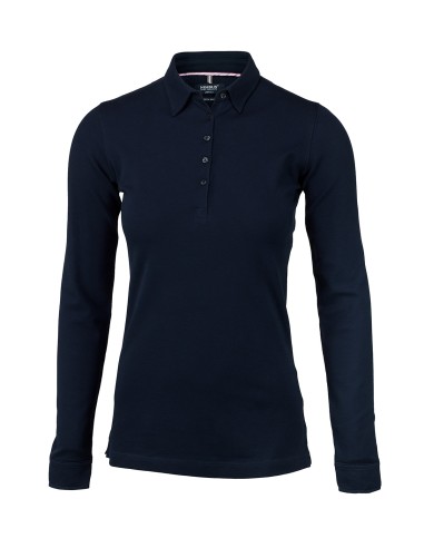 NIM-CARL-L-Carlington pour femme – polo manches longues deluxe