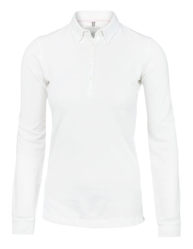 NIM-CARL-L-Carlington pour femme – polo manches longues deluxe