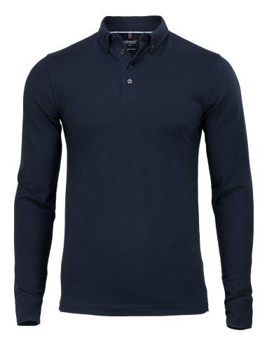 NIM-CARL-M-Carlington – polo manches longues deluxe