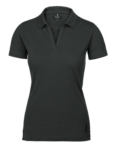 NIM-HARV-L-Harvard à col en v pour femmes - polo luxueux extensible