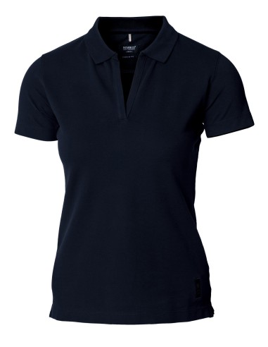 NIM-HARV-L-Harvard à col en v pour femmes - polo luxueux extensible