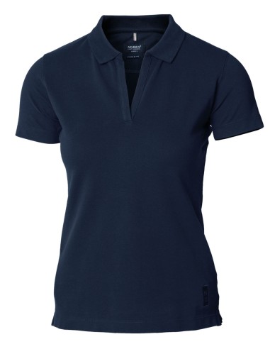 NIM-HARV-L-Harvard à col en v pour femmes - polo luxueux extensible