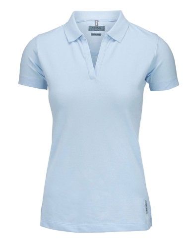 NIM-HARV-L-Harvard à col en v pour femmes - polo luxueux extensible