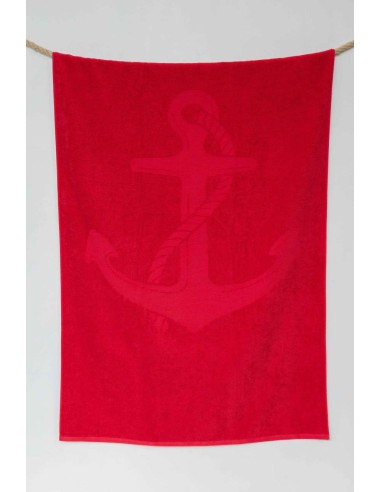 OLI-OL3020-OLIMA „ANCHOR JACQUARD BEACH TOWEL