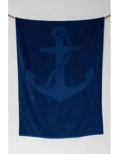 OLI-OL3020-OLIMA „ANCHOR JACQUARD BEACH TOWEL