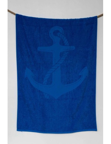 OLI-OL3020-OLIMA „ANCHOR JACQUARD BEACH TOWEL