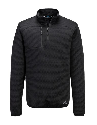 POR-KX376-Sweat-shirt texturé KX3 Sport ¼ zip (KX376)