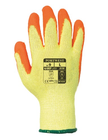 POR-A150-Gant à grip classique - latex (A150)