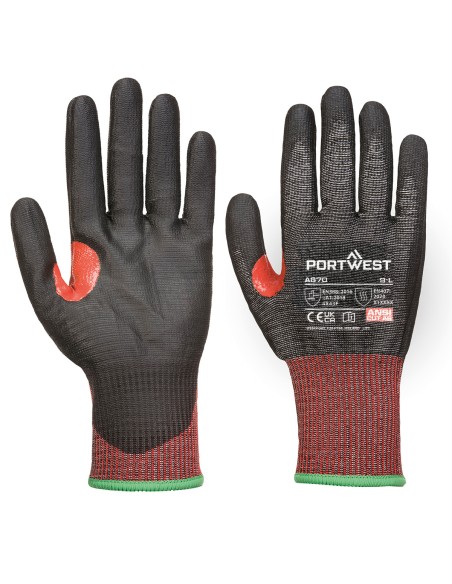 POR-A670-Gants en PU CS Cut F13 (A670)