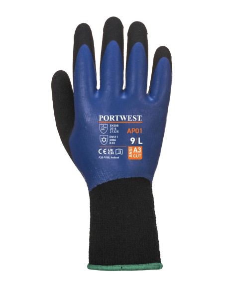 POR-AP01-Gants en latex Cold 13 Aqua (AP01)