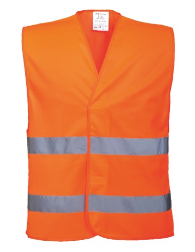 POR-C474-Gilet de haute visibilité à deux bandes (C474) EN ISO 20471 CLASSE 2
