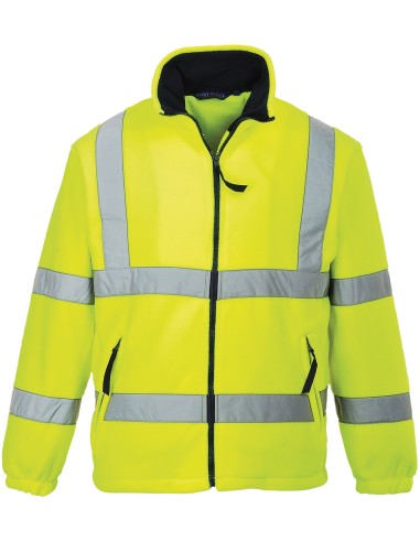 POR-F300etF301-Polaire doublure filet de haute visibilité