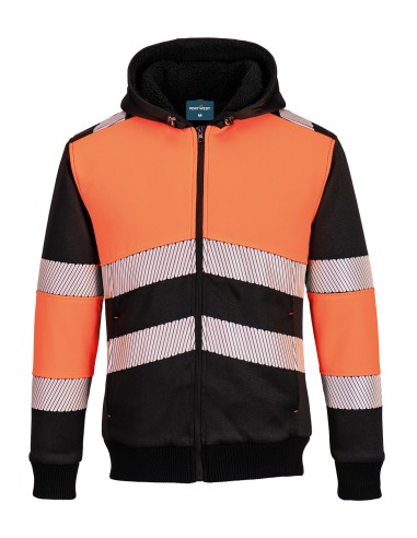 POR-PW377-Sweat à capuche haute visibilité classe 1 PW3 (PW377)