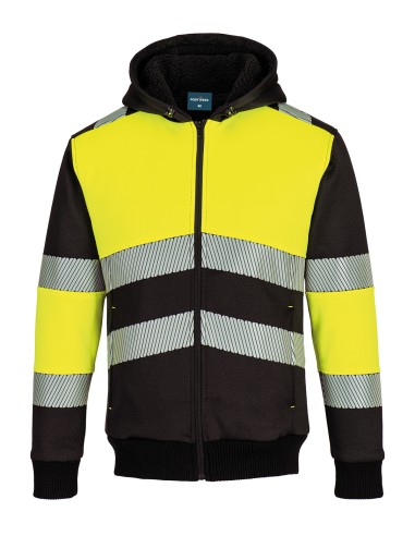 POR-PW377-Sweat à capuche haute visibilité classe 1 PW3 (PW377)