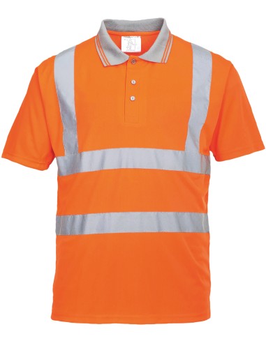 POR-RT22-Polo à manches courtes Hi-vis (S477/RT22)