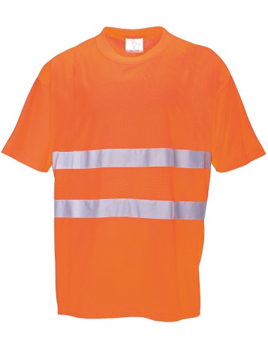 POR-S172-T-shirt confort en coton (S171) EN ISO 20471 CLASSE 2