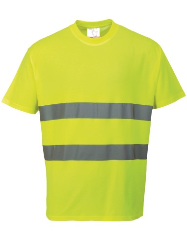 POR-S172-T-shirt confort en coton (S171) EN ISO 20471 CLASSE 2