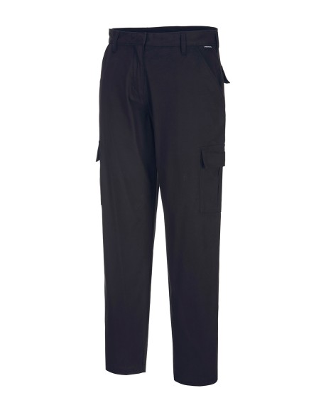 POR-S233-Pantalon cargo extensible pour Femmes (S233) slim fit