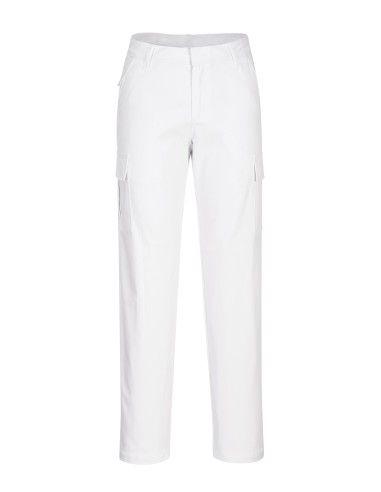 POR-S233-Pantalon cargo extensible pour Femmes (S233) slim fit
