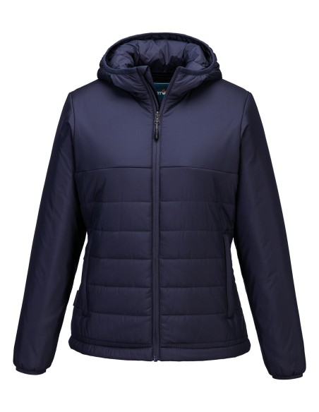 POR-S613-Veste isolante à capuche professionnelle femme (S613)