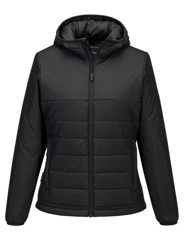 POR-S613-Veste isolante à capuche professionnelle femme (S613)