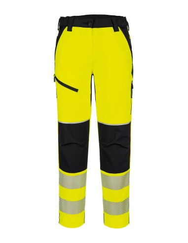 POR-T141-Pantalon extensible haute visibilité PW3 pour femme (T141)
