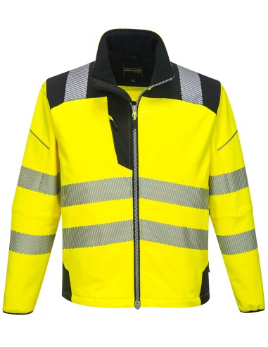 POR-T402-Softshell Haute-Visibilité PW3