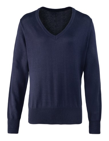 PRE-PR696-Pull col V Femme
