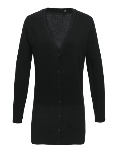 PRE-PR698-Cardigan long pour femme