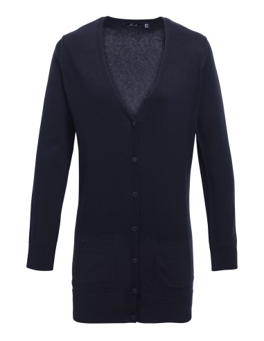 PRE-PR698-Cardigan long pour femme