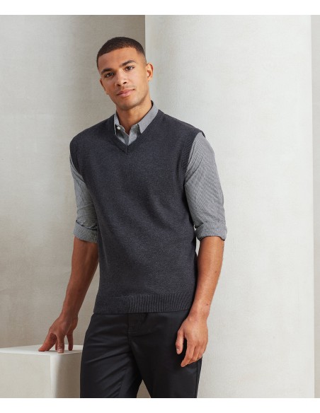 PRE-PR699-Pull Homme sans manches