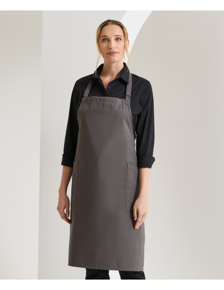 PRE-PR120-Recycled et Organic Fairtrade Bib Apron