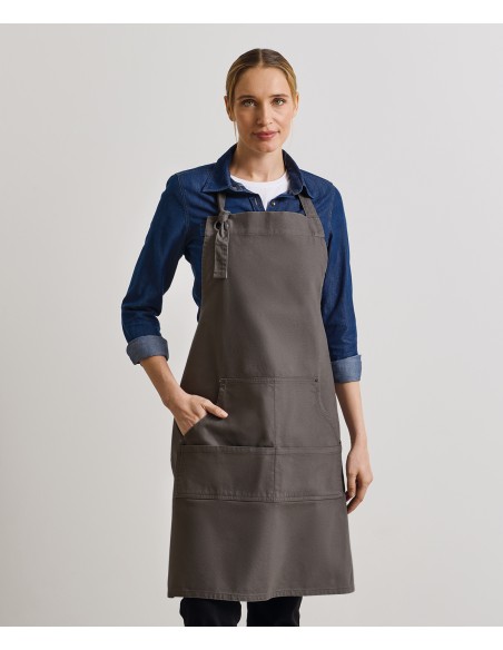 PRE-PR137-Calibre Heavy Cotton Canvas Pocket Apron