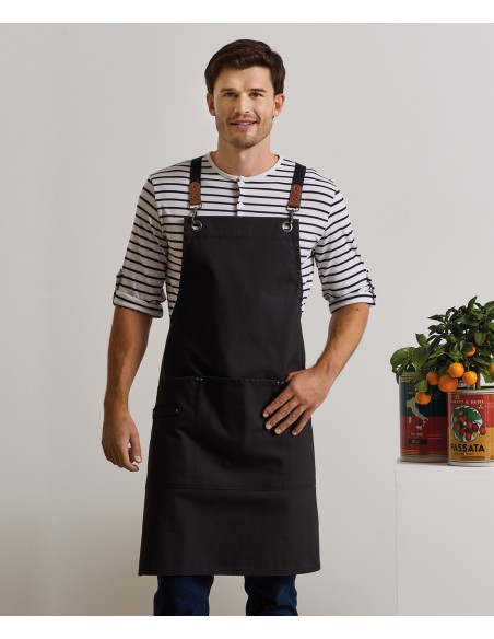 PRE-PR182-Clip ‘n’ Clasp Cross-Back Bib Apron