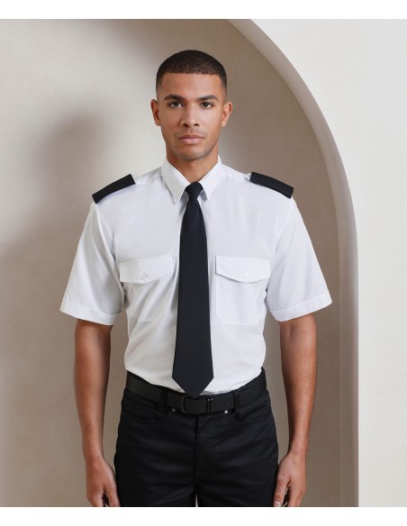 PRE-PR212-Pilot Shirt Short Sleeve