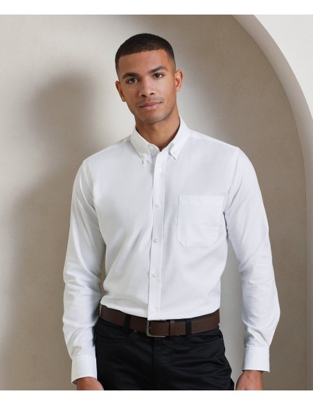 PRE-PR234-Chemise Oxford à manches longues Supreme Homme