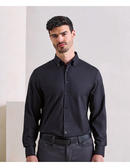 PRE-PR284-Chemise Oxford Supreme à manches longues pour homme