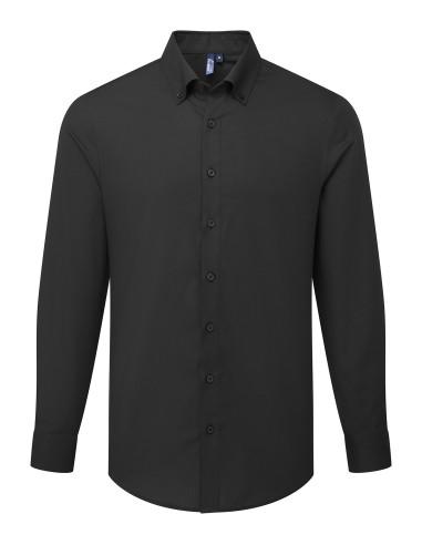 PRE-PR284-Chemise Oxford Supreme à manches longues pour homme