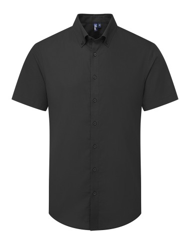 PRE-PR286-Chemise Oxford Supreme à manches courtes pour homme