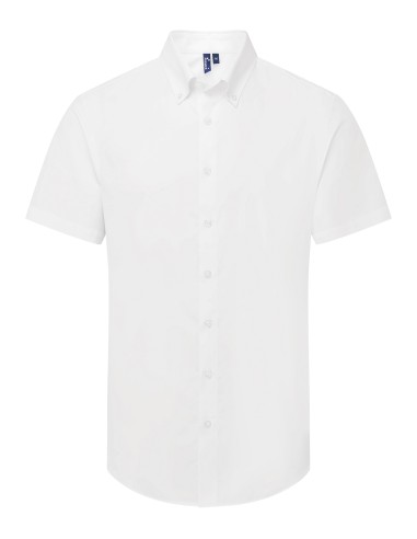 PRE-PR286-Chemise Oxford Supreme à manches courtes pour homme