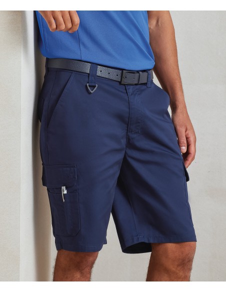 PRE-PR564-Short cargo de tenue de travail pour homme