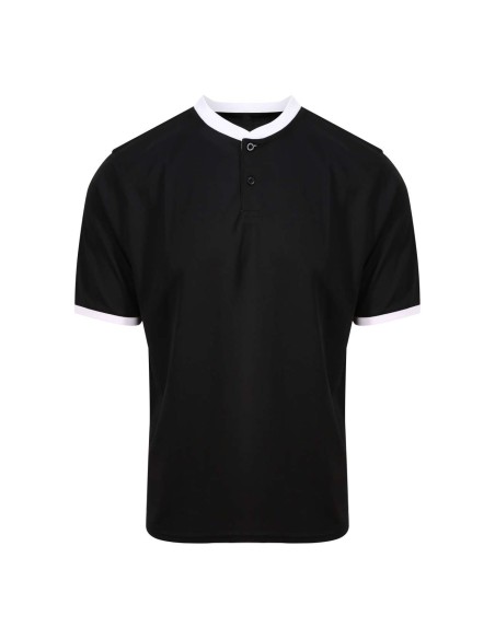 A-JC044-COOL STAND COLLAR SPORTS POLO
