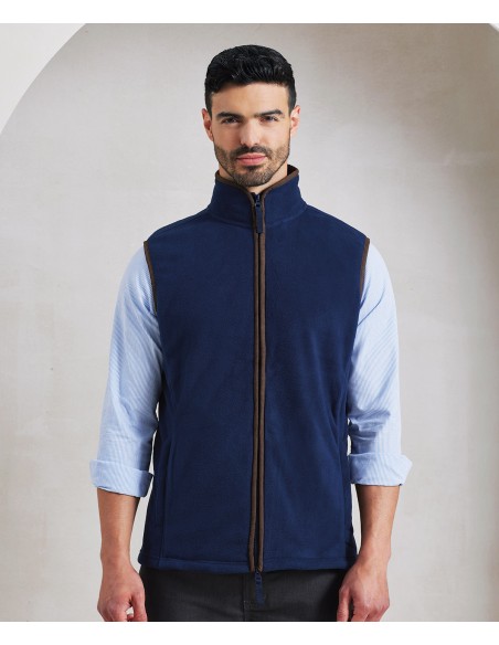 PRE-PR803-Mens Artisan Fleece Gilet
