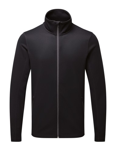 PRE-PR808-Sweat-shirt durable à fermeture zippée intégrale à teinture par filature pour hommes