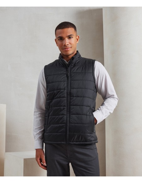 PRE-PR811-Doudoune sans manches Recyclight pour homme