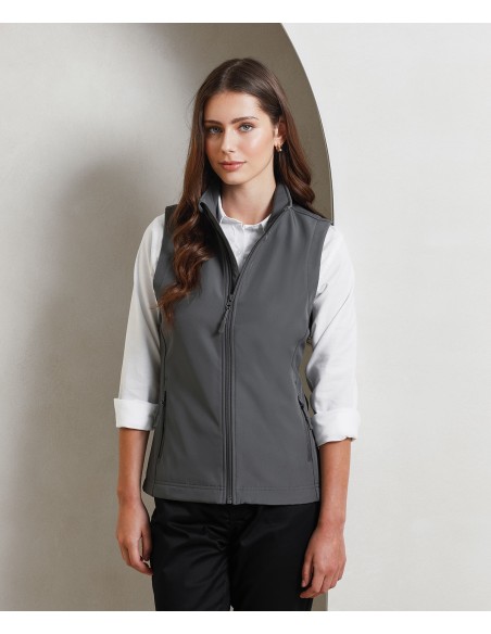 PRE-PR816-Veste sans manches Windchecker® en matériau recyclé à imprimer pour femme