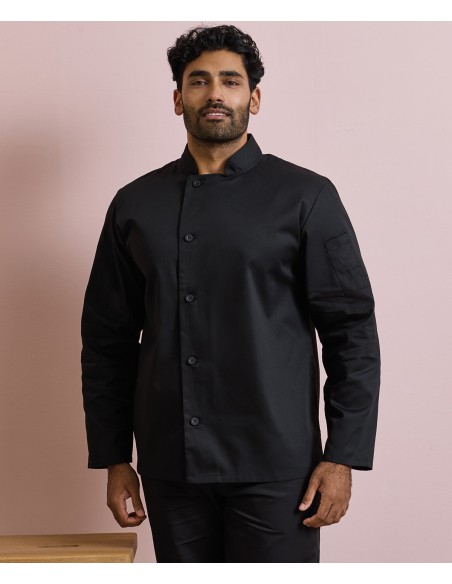 PRE-PR901-Essential Long Sleeve Chefs Jacket