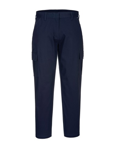 POR-S233-Pantalon cargo extensible pour Femmes (S233) slim fit