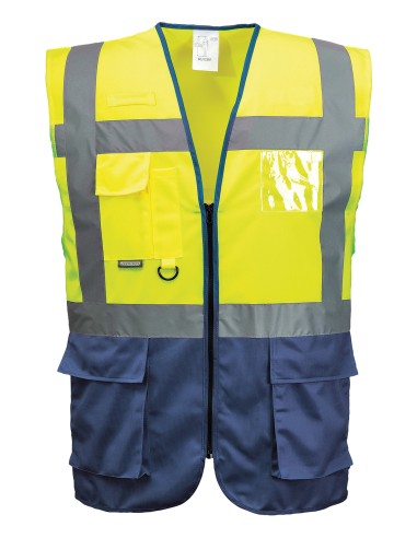 POR-S476-C476-Gilet Executive de haute visibilité